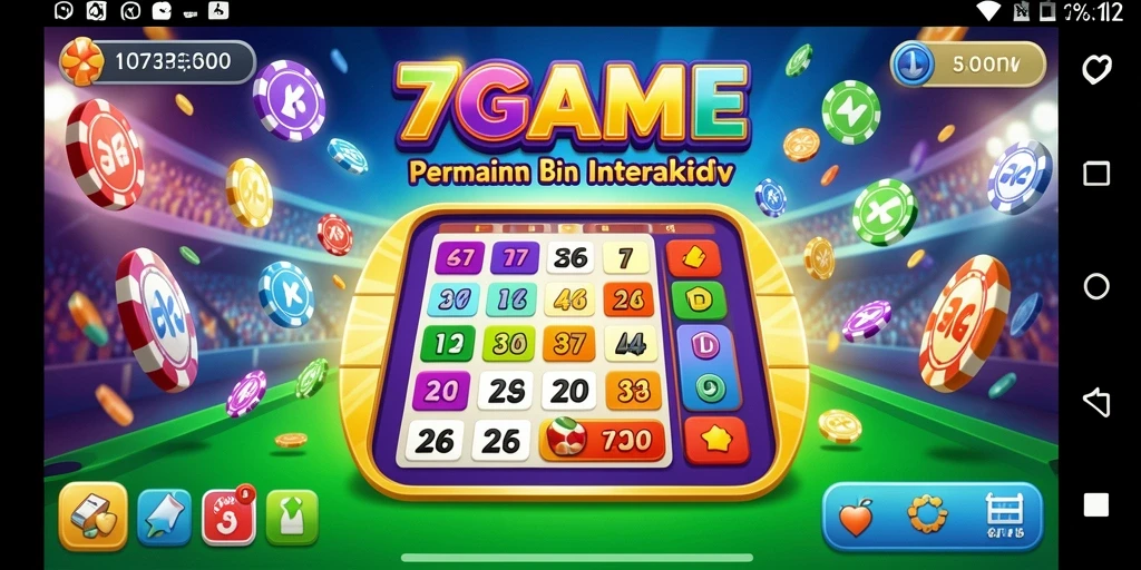 Tampilan gameplay seru dalam 7GAME yang penuh interaksi.