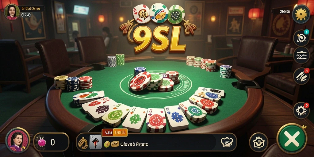 Tampilan gameplay seru dari 99SL yang menampilkan permainan QiuQiu.