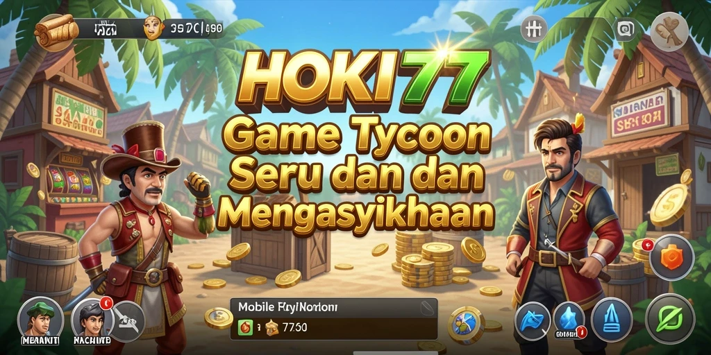 Tampilan gameplay seru HOKI777 yang penuh tantangan Tycoon.