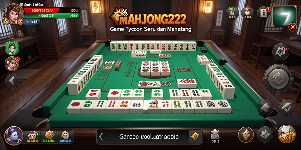 Tampilan menarik dari gameplay MAHJONG222 yang penuh strategi.