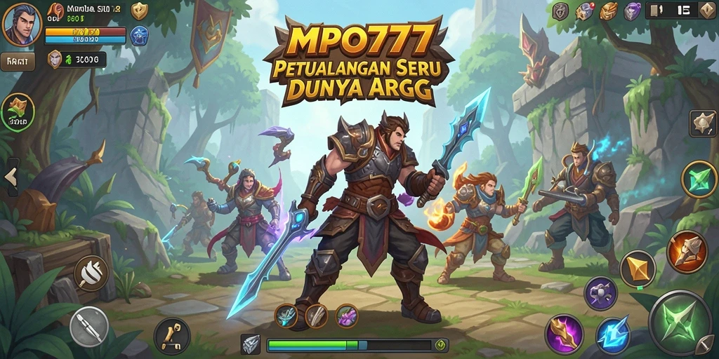 Tangkapan layar MPO777 menampilkan pertempuran seru dalam dunia ARPG.