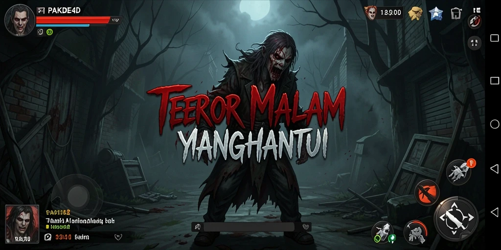 Gameplay menyeramkan dalam dunia penuh kegelapan.
