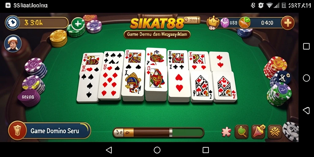 Tampilan gameplay SIKAT88 yang menarik dan interaktif.