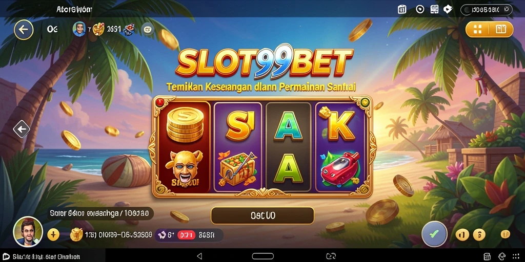 Tampilan menawan dengan gameplay seru di SLOT99BET.